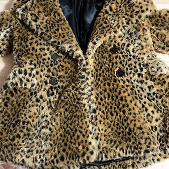 Sexy Dynamite London leopard print coat NANA cosplay 🪷💋🎙🖤 - Picture 2 of 4